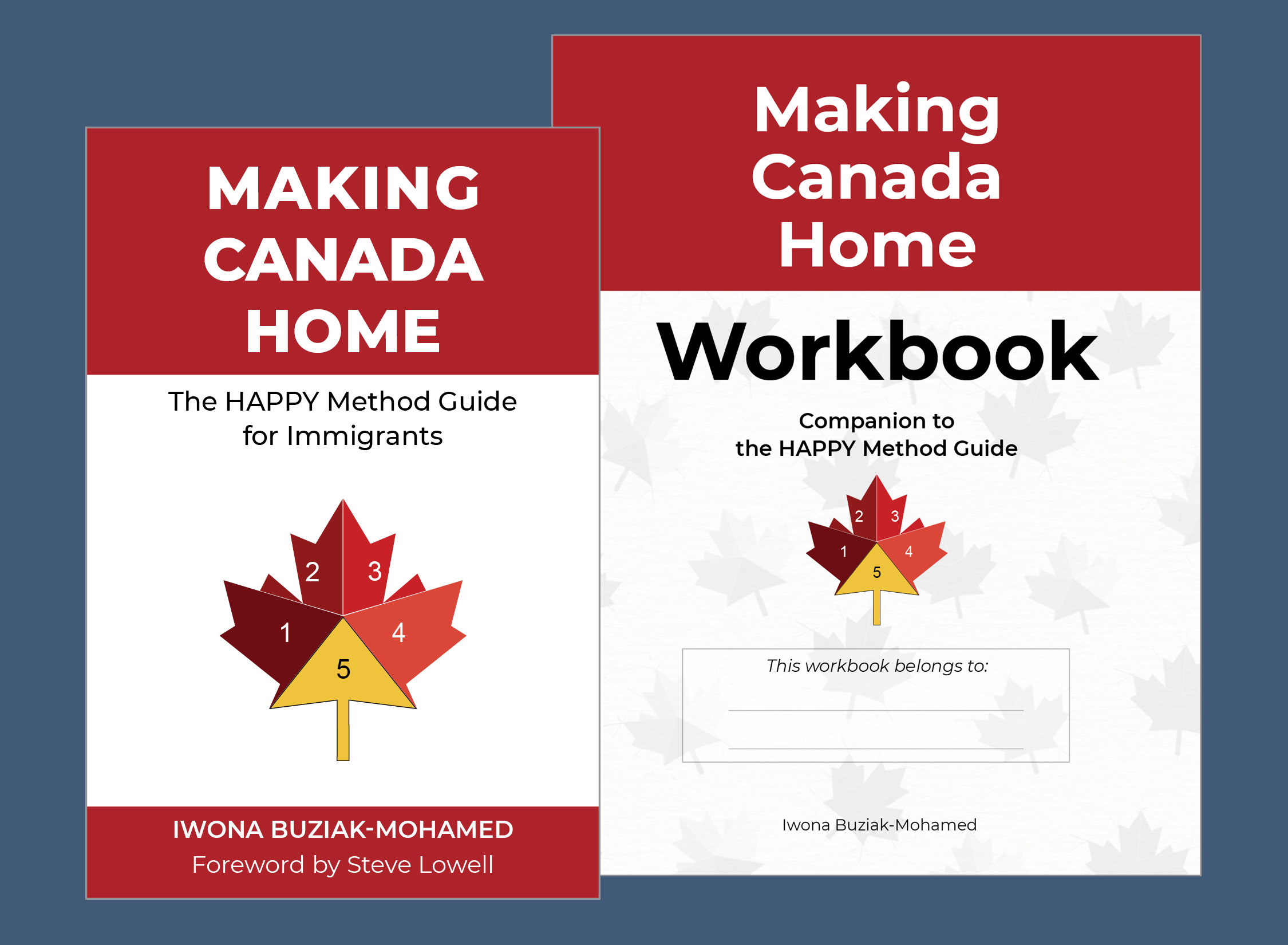 Guide-workbook_Website_Iwona Buziak_Front-cover_Making-Canada-Home